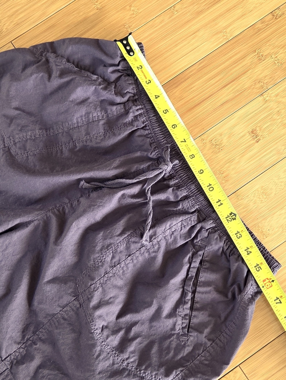 Fresh Produce Shorts Pull On Chocolate Brown Pockets 5" Inseam Cotton XL Relaxed - Picture 6 of 9